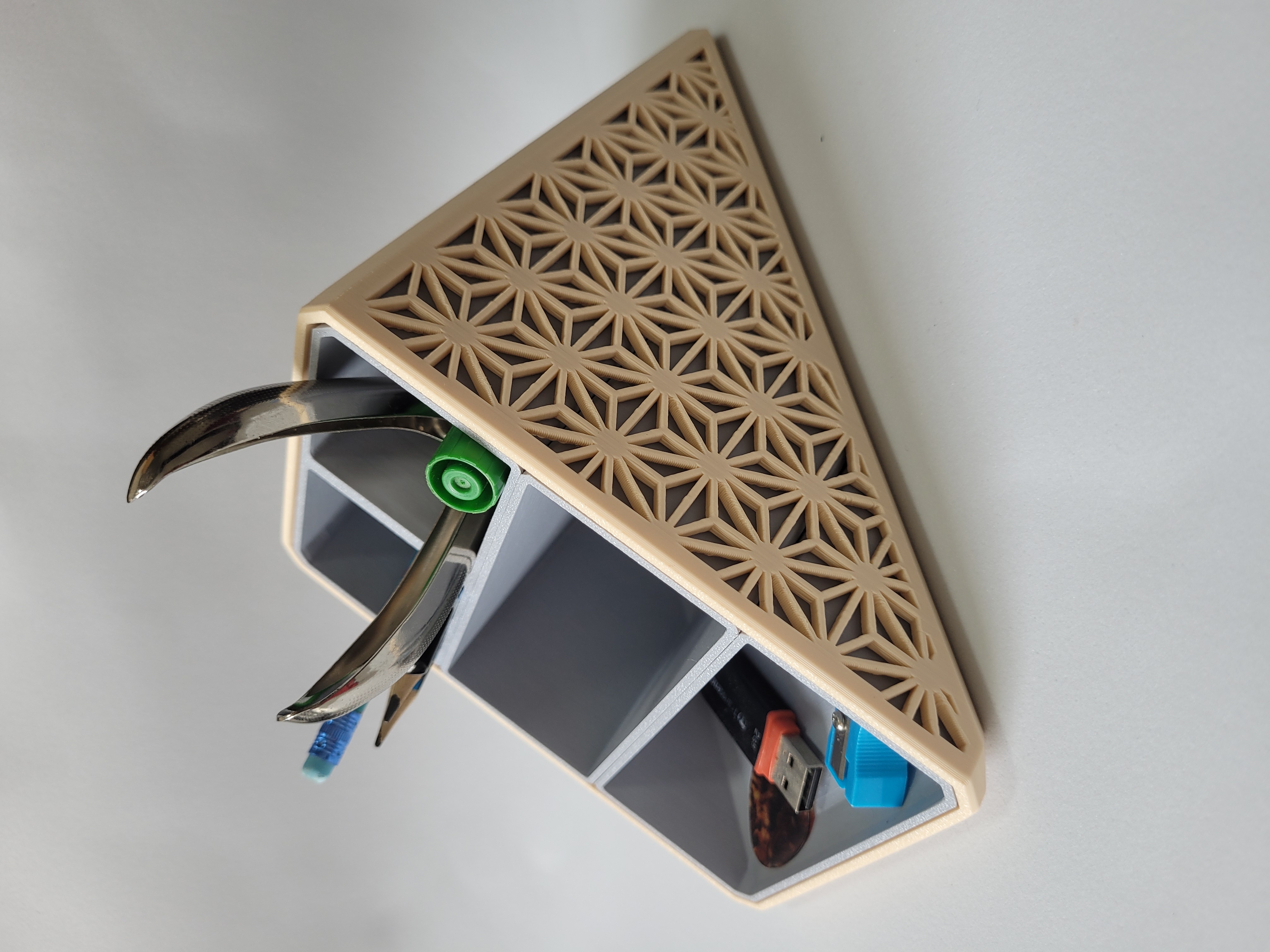 Organizador de mesa com Kumiko