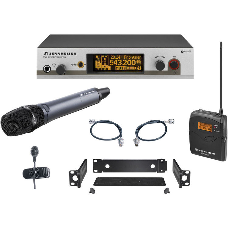 Sennheiser EW 300 G3- Combo Wireless Microphone System