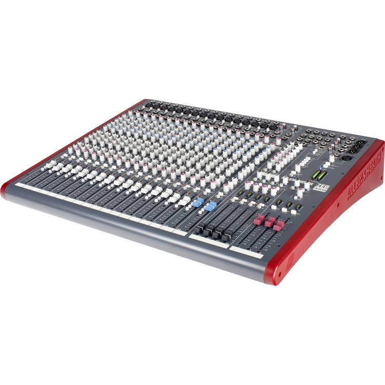 Allen & Heath ZED-24 Small-Format 24-Channel Analog Mixer with USB Connection