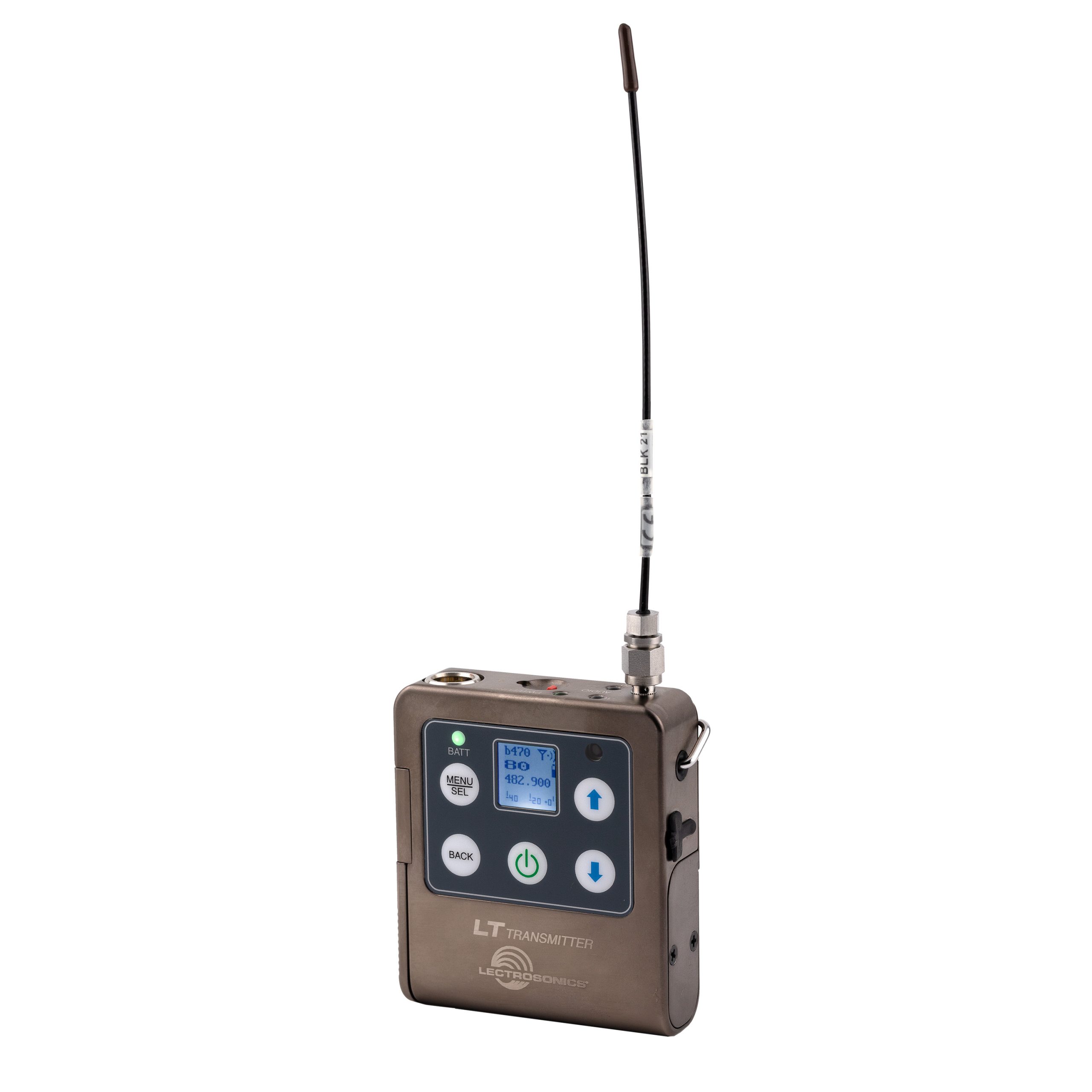 Lectrosonics SRc Dual-Channel ENG Receiver With Lectrosonics LT Bodypack Wireless Transmitter 