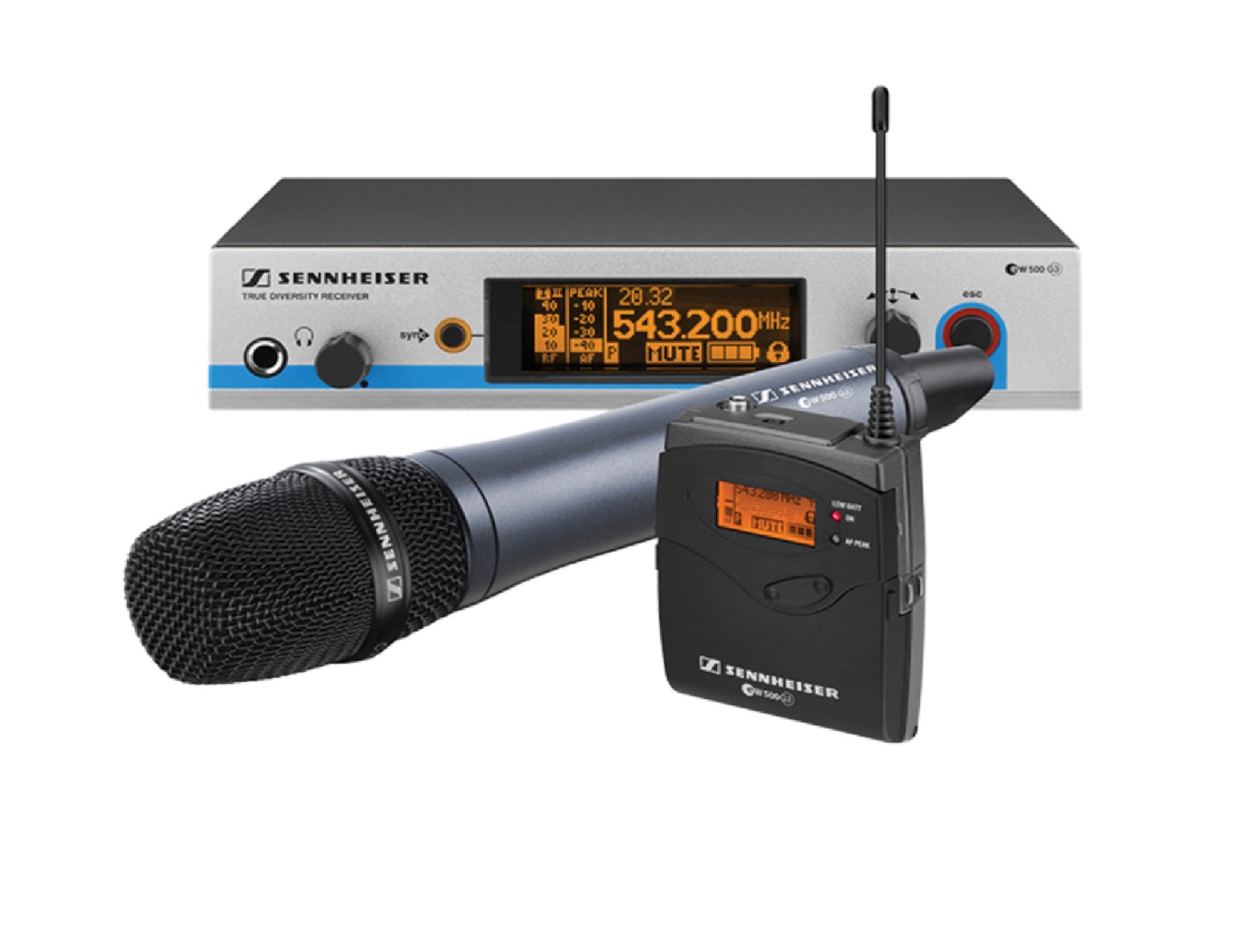 Sennheiser EW 500-G3 Combo Wireless Microphone System