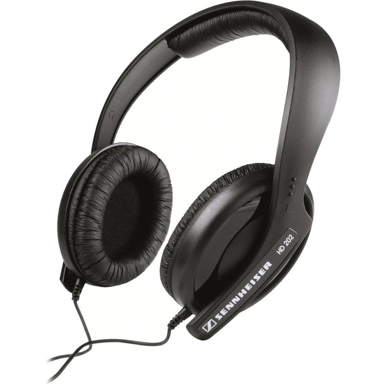 Sennheiser HD 202-II Closed-Back Over-Ear Stereo Headphones