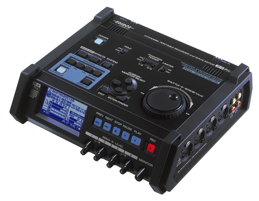 Edirol / Roland R-4 Pro 4 Channel Portable Field Recorder