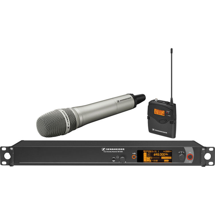 Sennheiser 2000 Series Wireless Microphone System with Handheld Transmitter