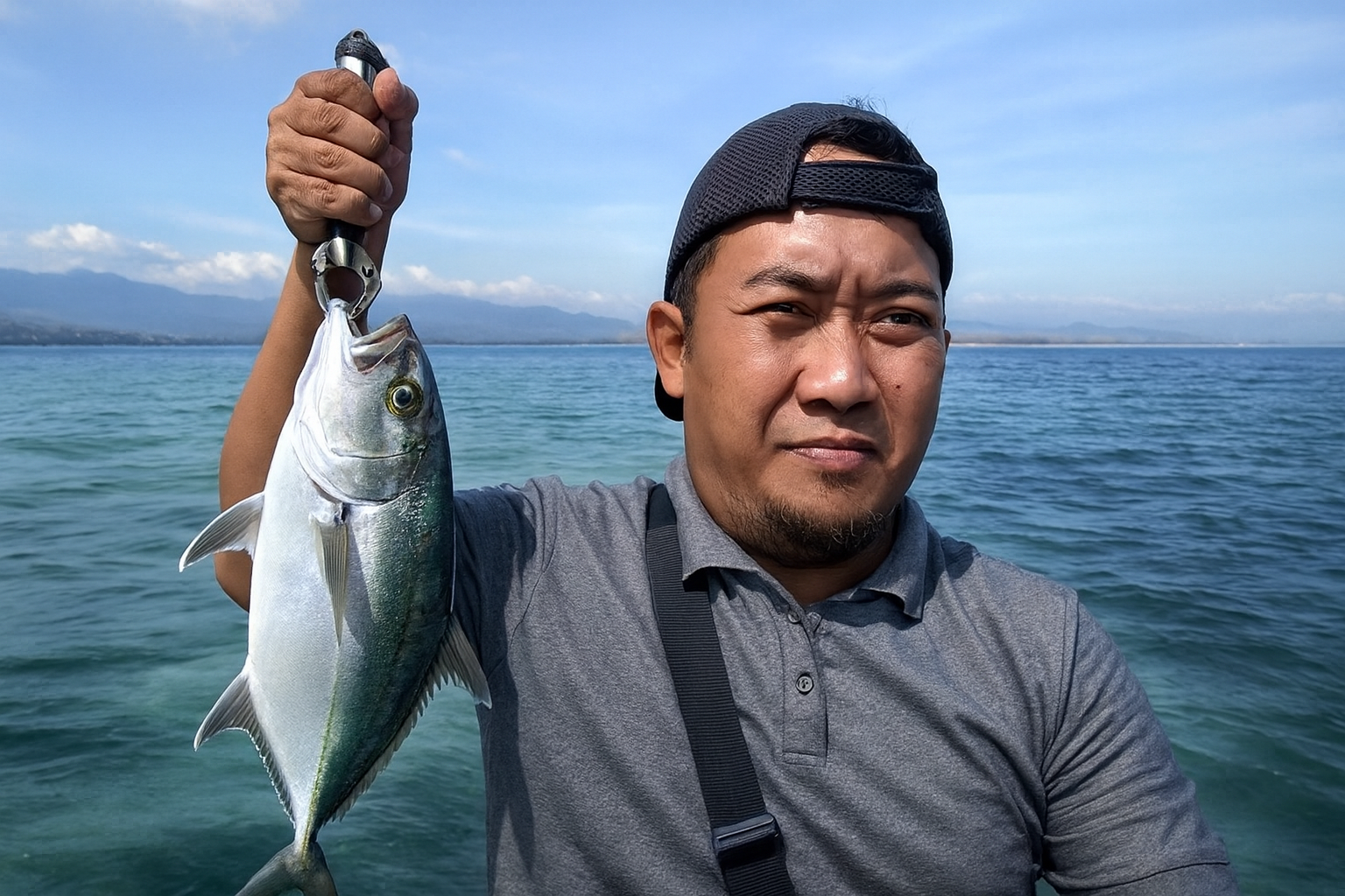 Freshly Caught Trevally Fish