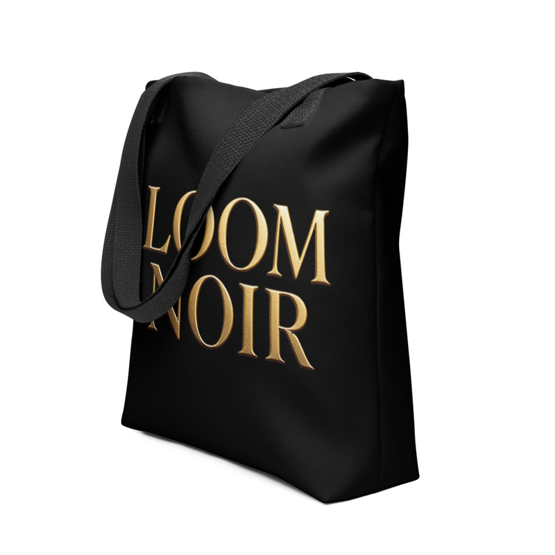 Loom Noir Tote Bag