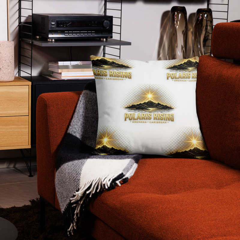 Polaris Rising Throw Pillow