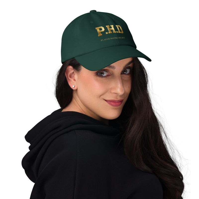 P.H.D Embroidered Cap