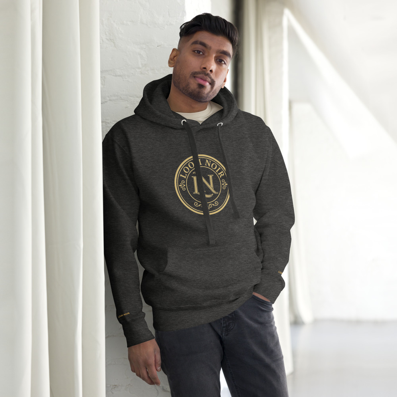 Loom Noir Gold Emblem Hoodie