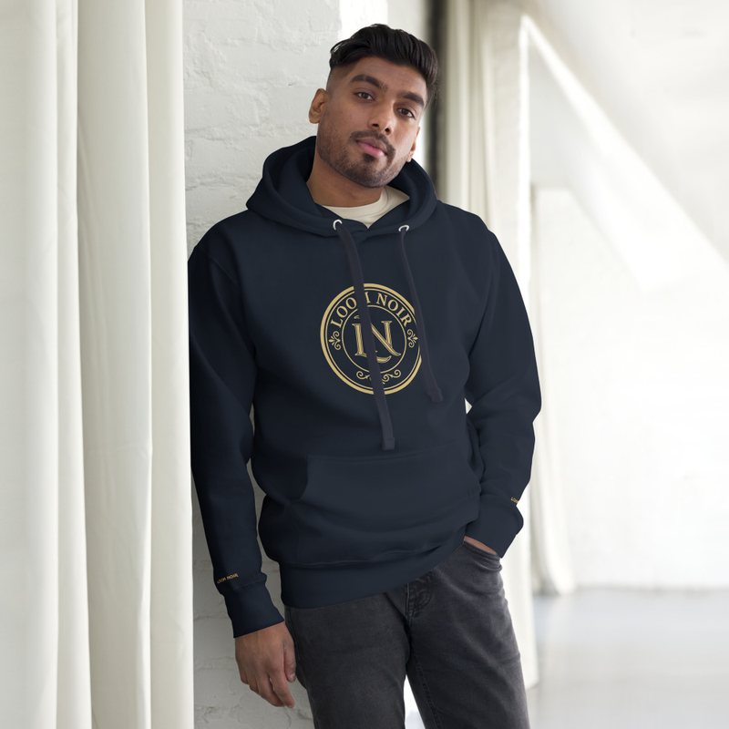 Loom Noir Gold Emblem Hoodie