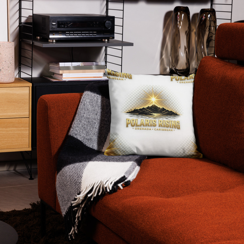 Polaris Rising Throw Pillow