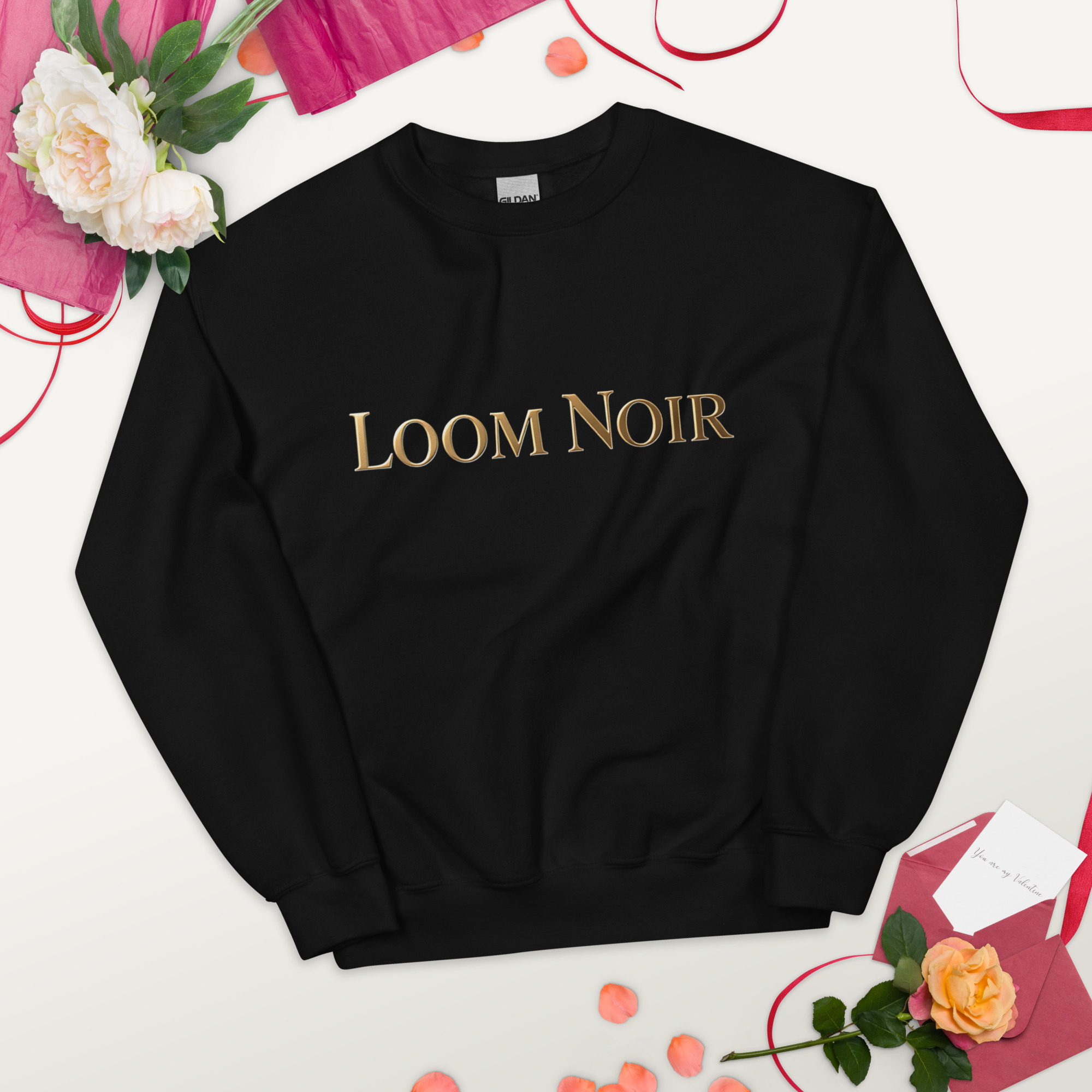 Loom Noir Unisex Sweatshirt - Signature Streetwear | Loom Noir