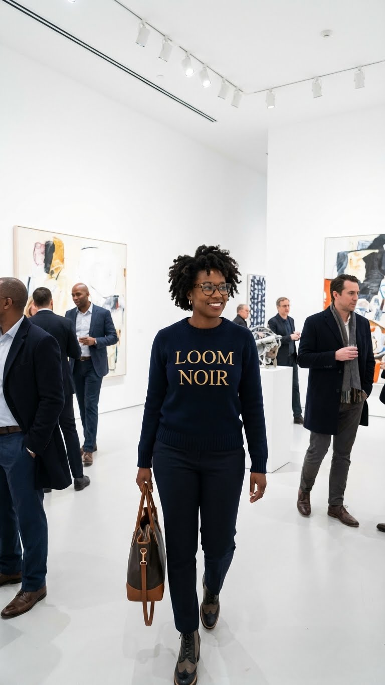 Loom Noir Sweatshirt