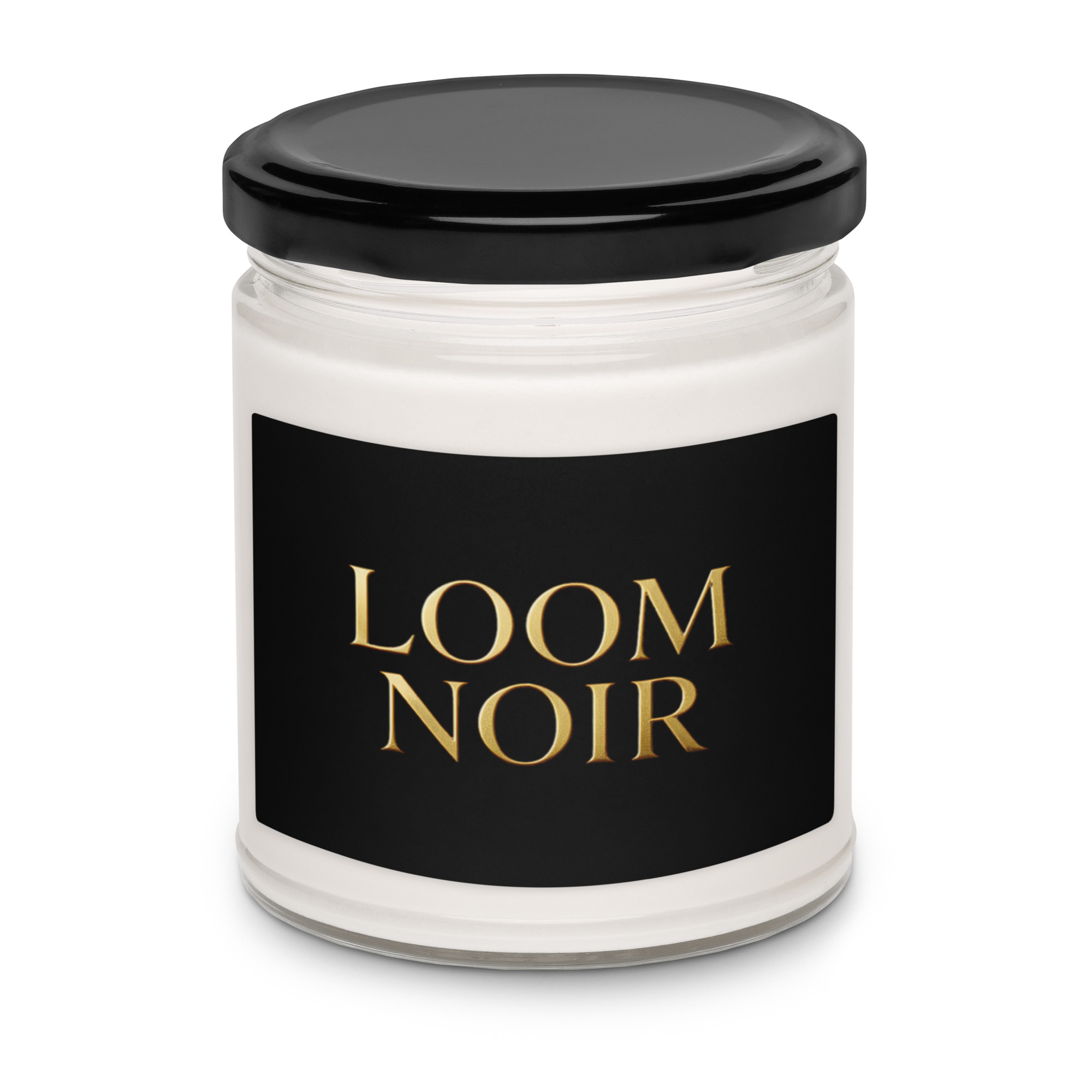 Loom Noir Scented soy candle