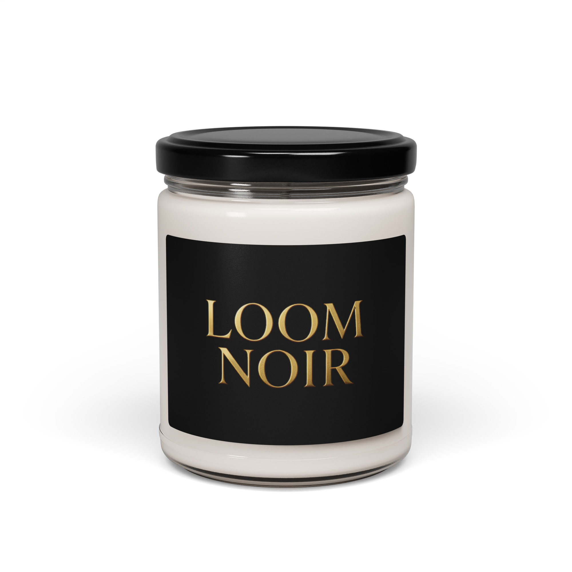Loom Noir Scented soy candle
