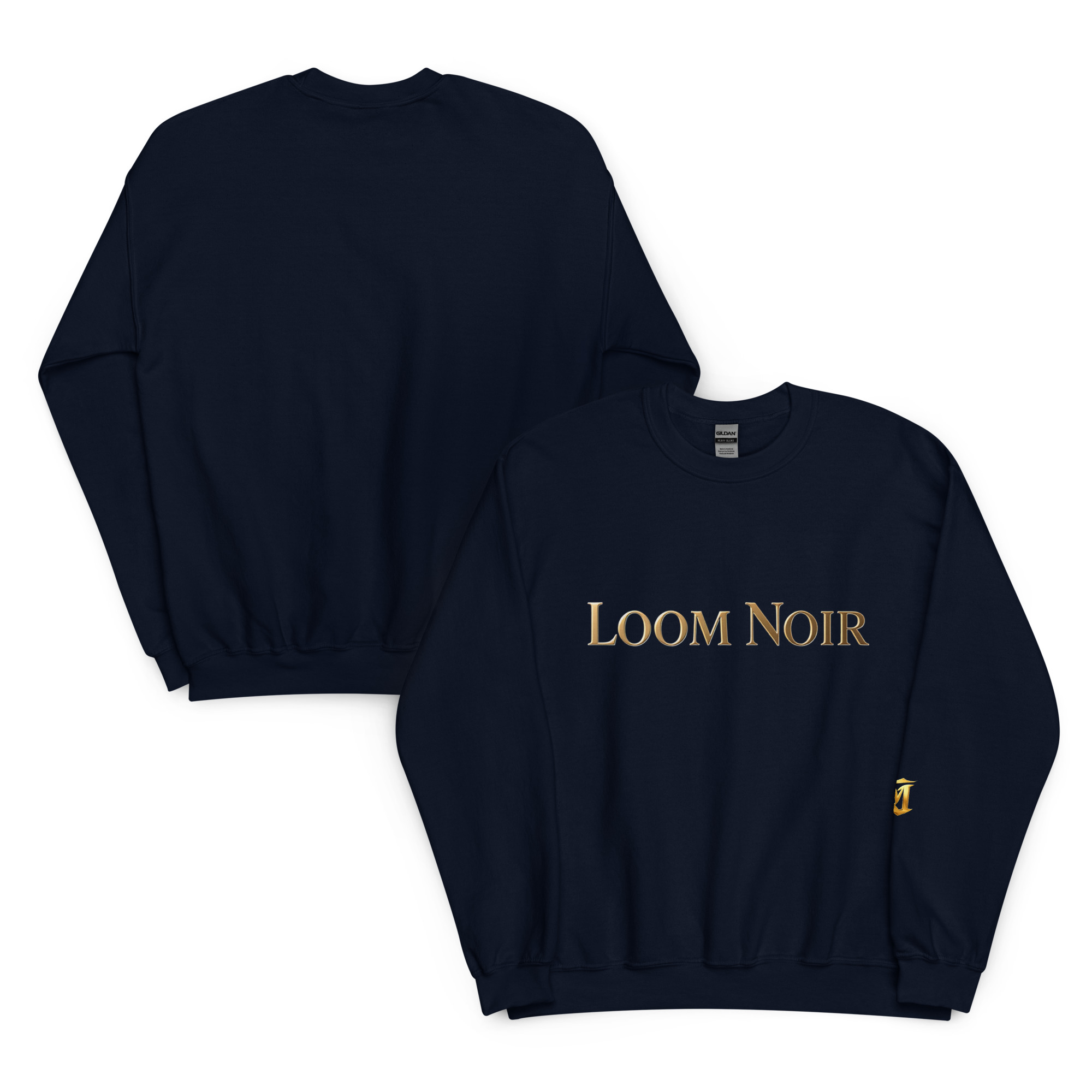 Loom Noir Unisex Sweatshirt - Signature Streetwear | Loom Noir