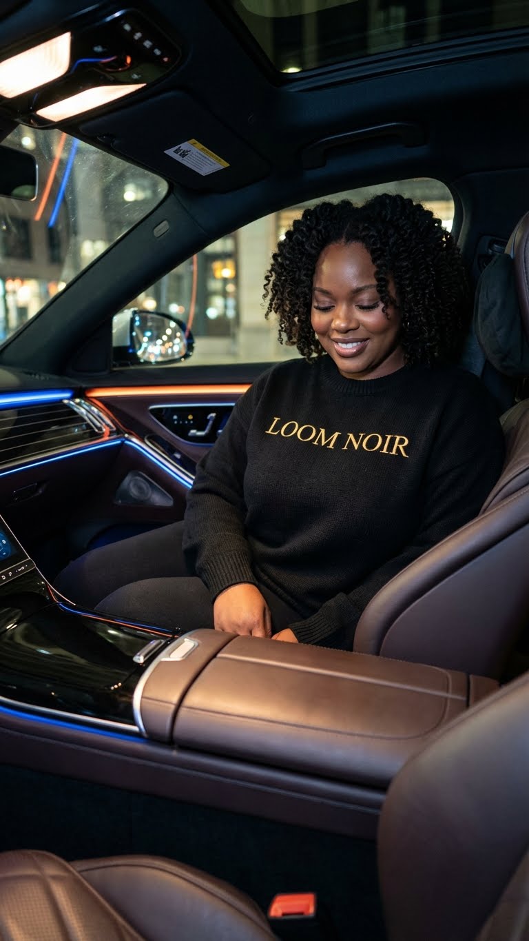 Loom Noir Sweatshirt