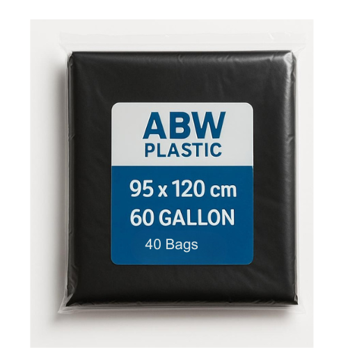ABW Plastic Trash Bags , Garbage Bags, Refuse sacks, Trash bin liner