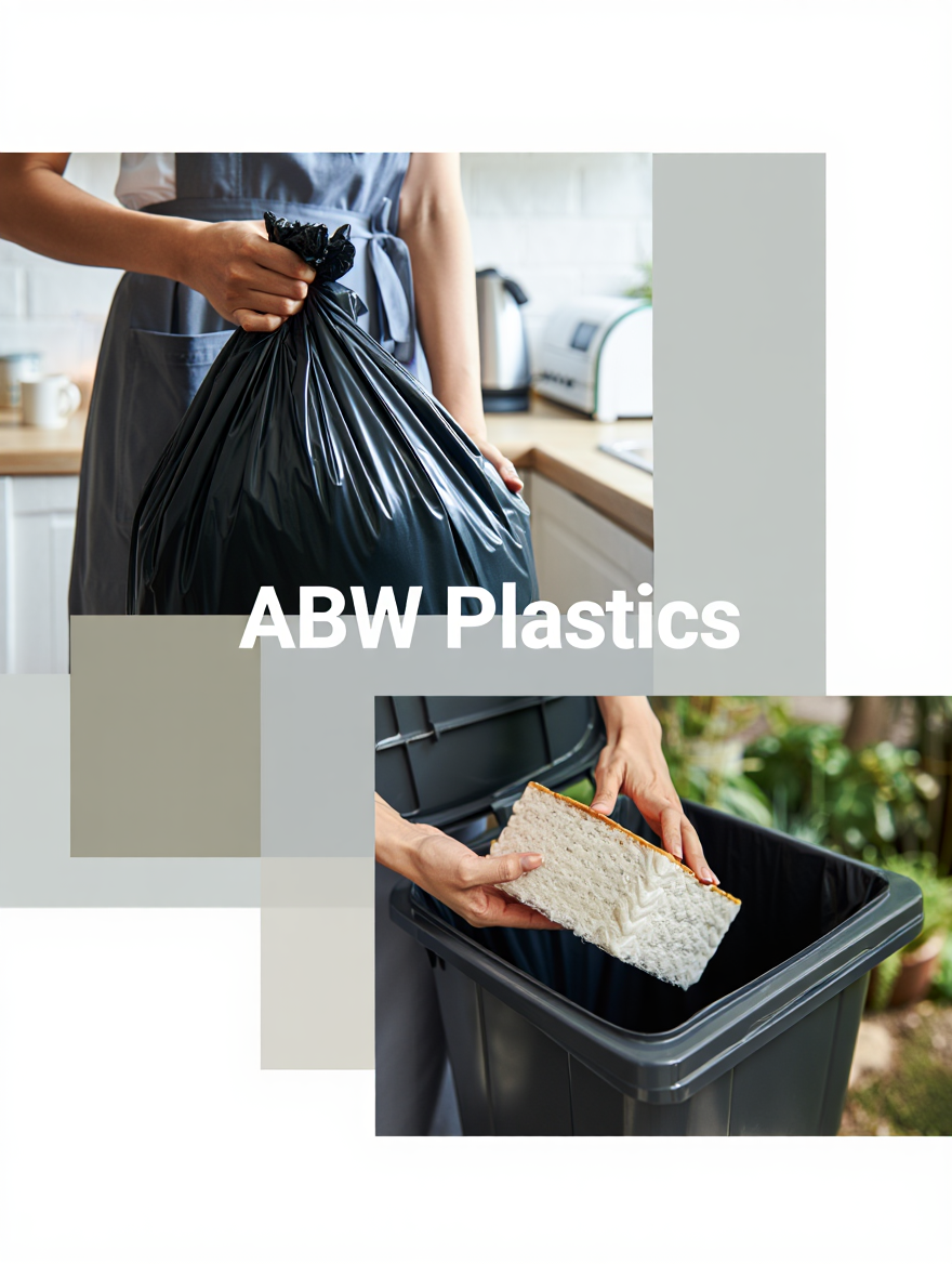 Heavy Duty Black Garbage Bag 90cm width x 110cm Height - Black - 55 Gallon 150 pcs per 20kg pack