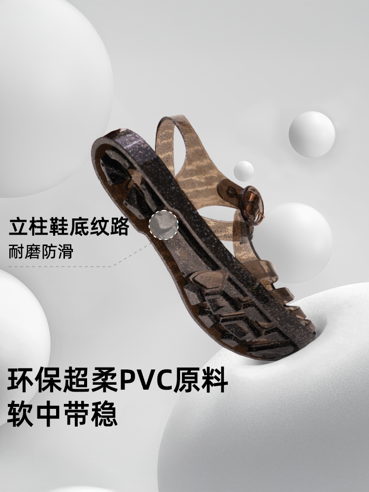 YECO Mini DD Adult Sandals-YECO-8055 Glitter Collection