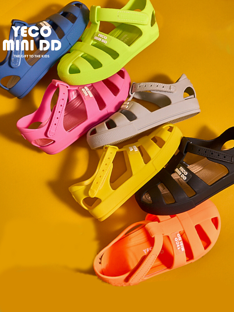 Colorful Kids Sandals|YECO 228-Soft Matte Collection