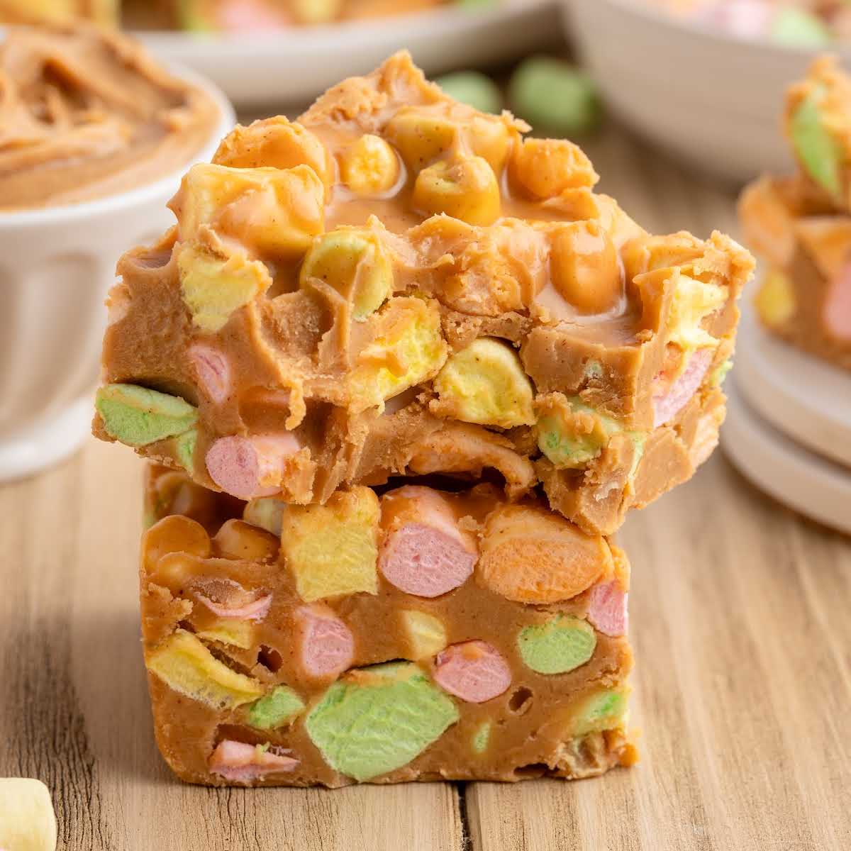 Peanut Butter Marshmallow Squares