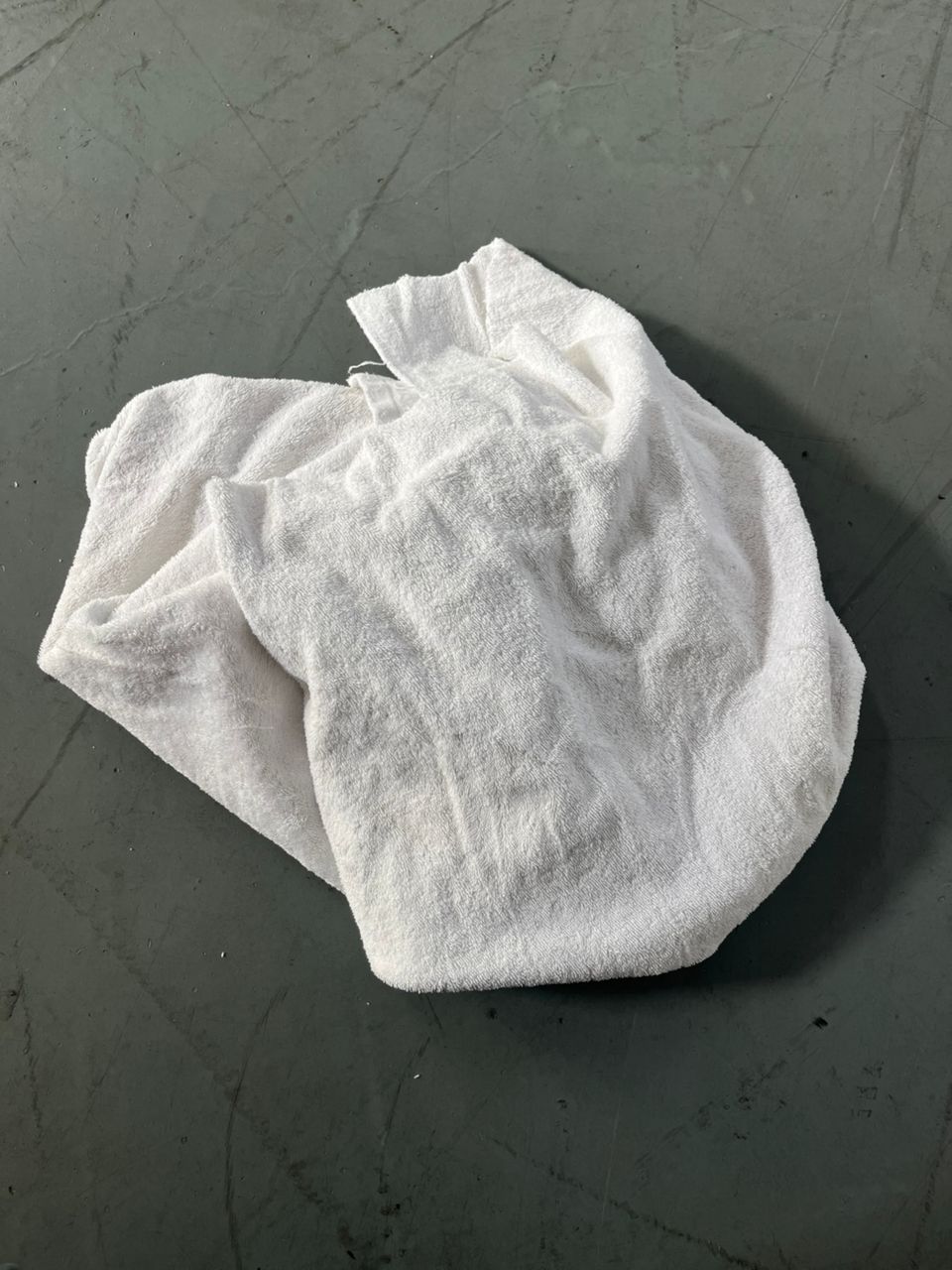 White Towel Cleaning Rags