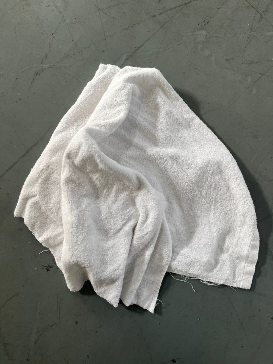 White Towel Cleaning Rags