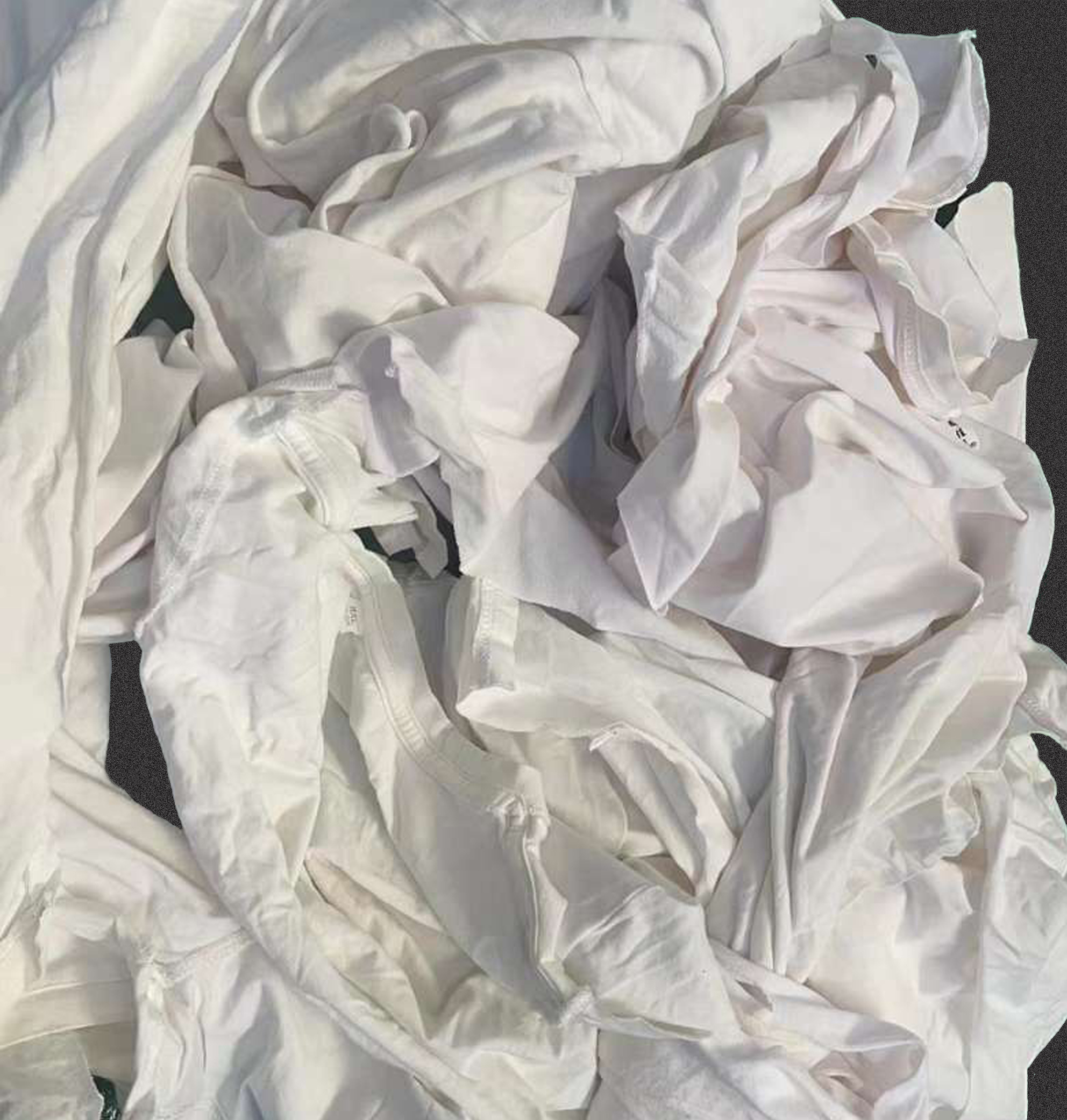 White Cotton T-Shirt Rags