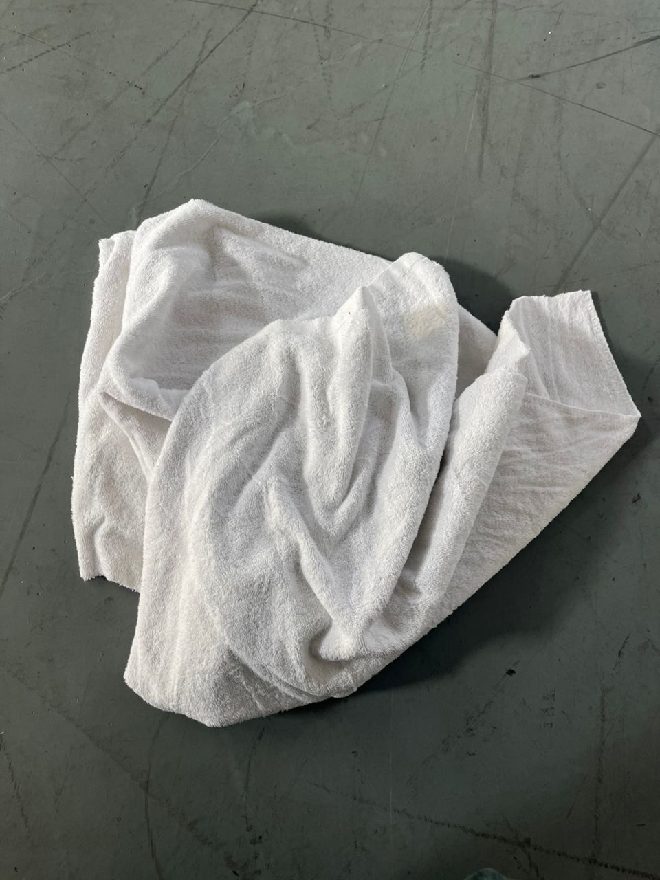 White Towel Cleaning Rags