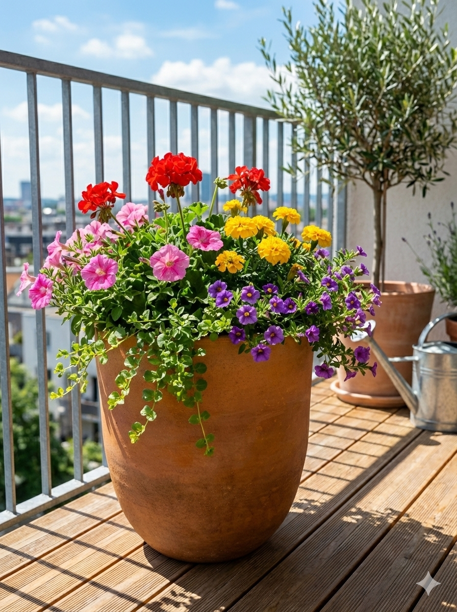 Large Terracotta Flower Pot