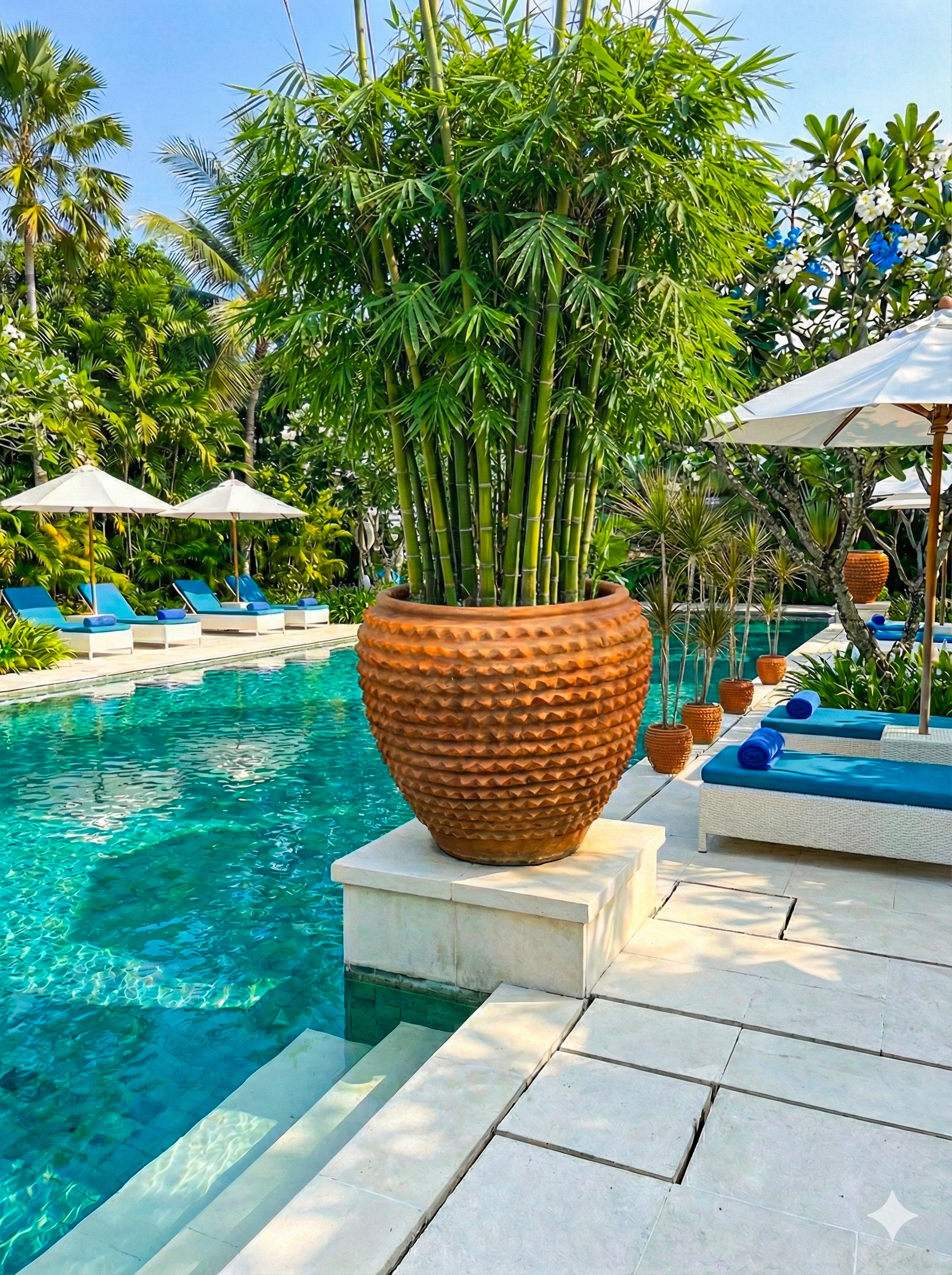 Large Decorative Terracotta Garden Pot