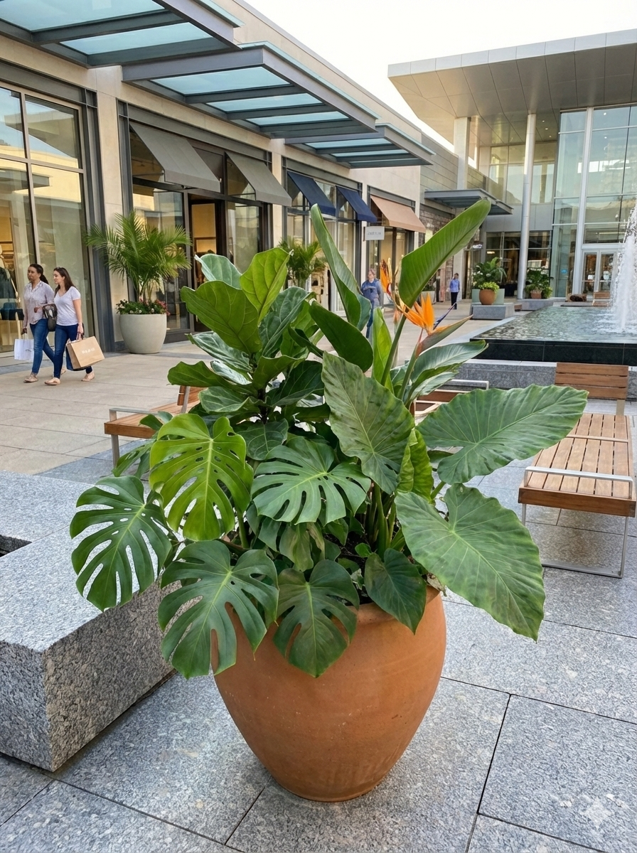 Medium Atom Terracotta Planter