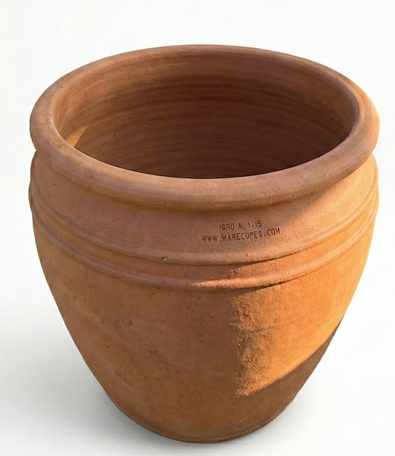 Palm Terracotta Planter H80xW75