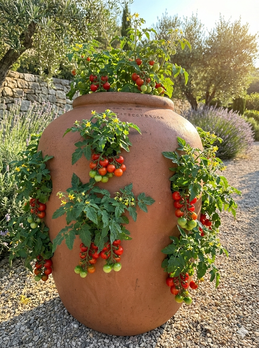 Large Terracotta Hydroponic Planter