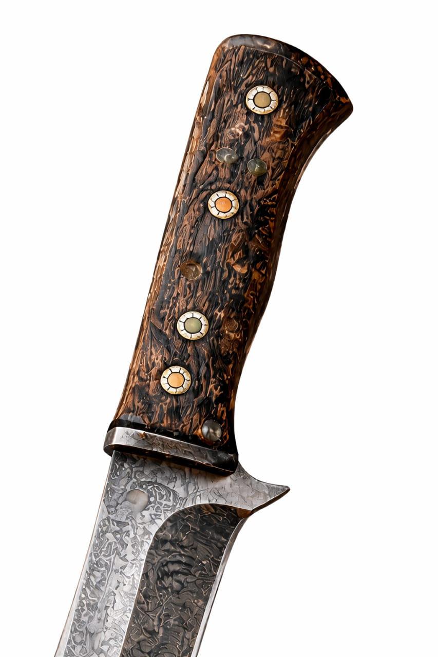 9 Inch Damascus Kitchen Chef Skinner Knife 