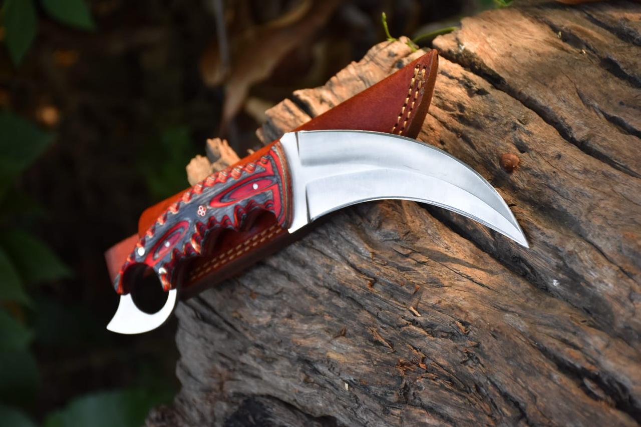 Tanto Knife with Stag Handle