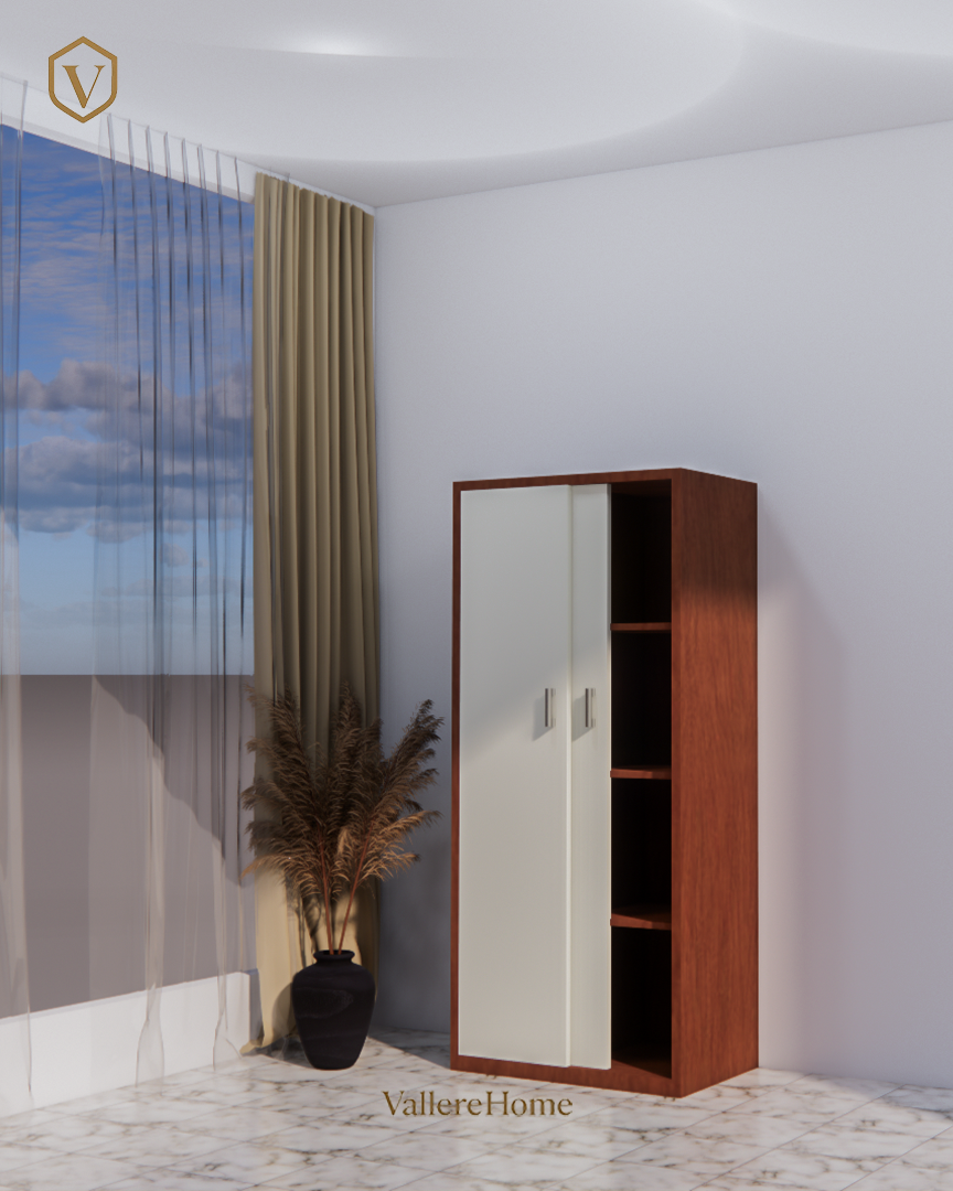 Lemari kayu minimalis custom