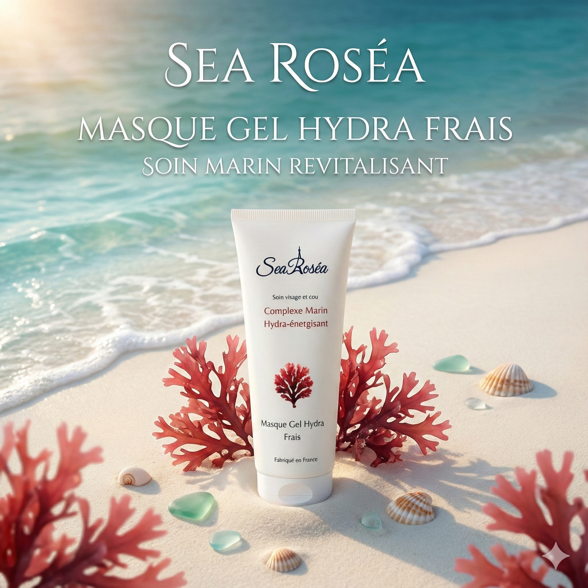 Masque Gel Hydra-Frais – Bain d’Hydratation Visage & Cou & Décolleté (200ml)