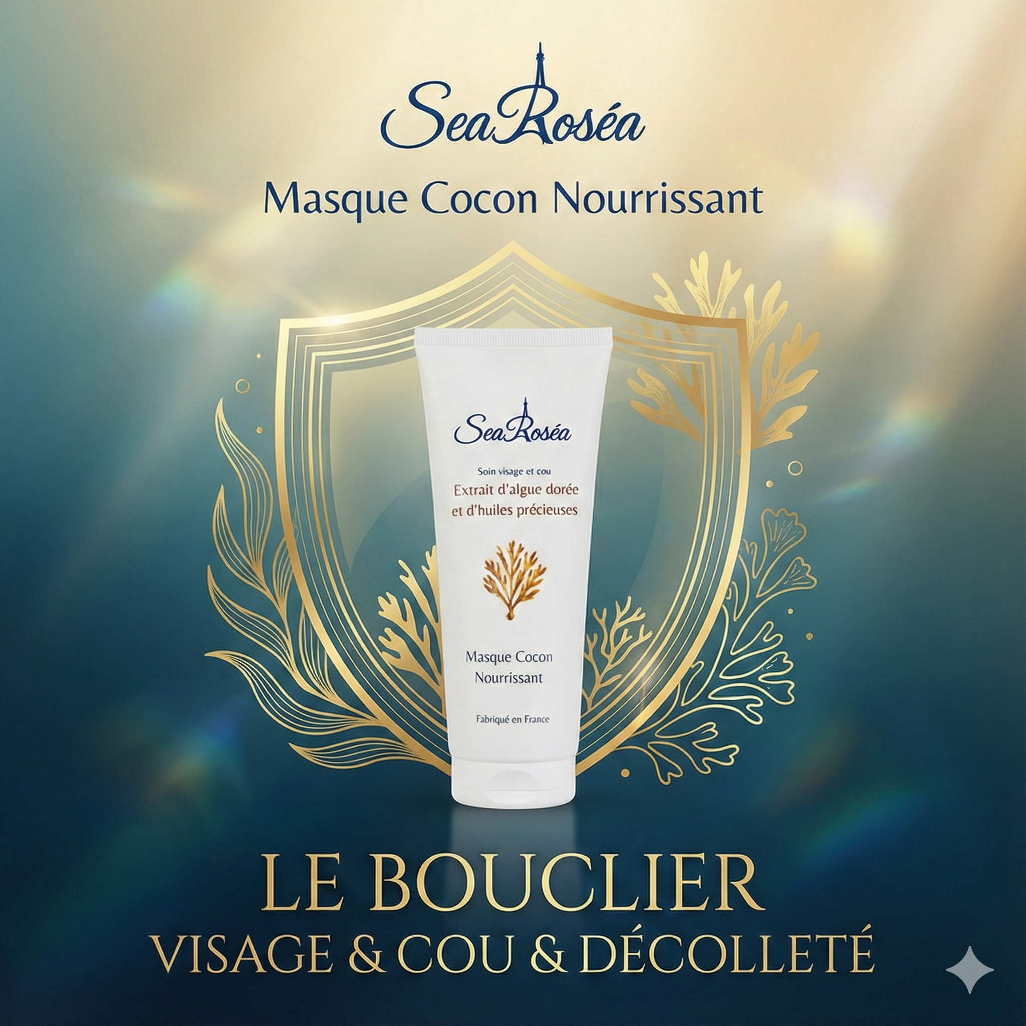 Masque Cocon Nourrissant – Le "Bouclier" Visage & Cou & Décolleté