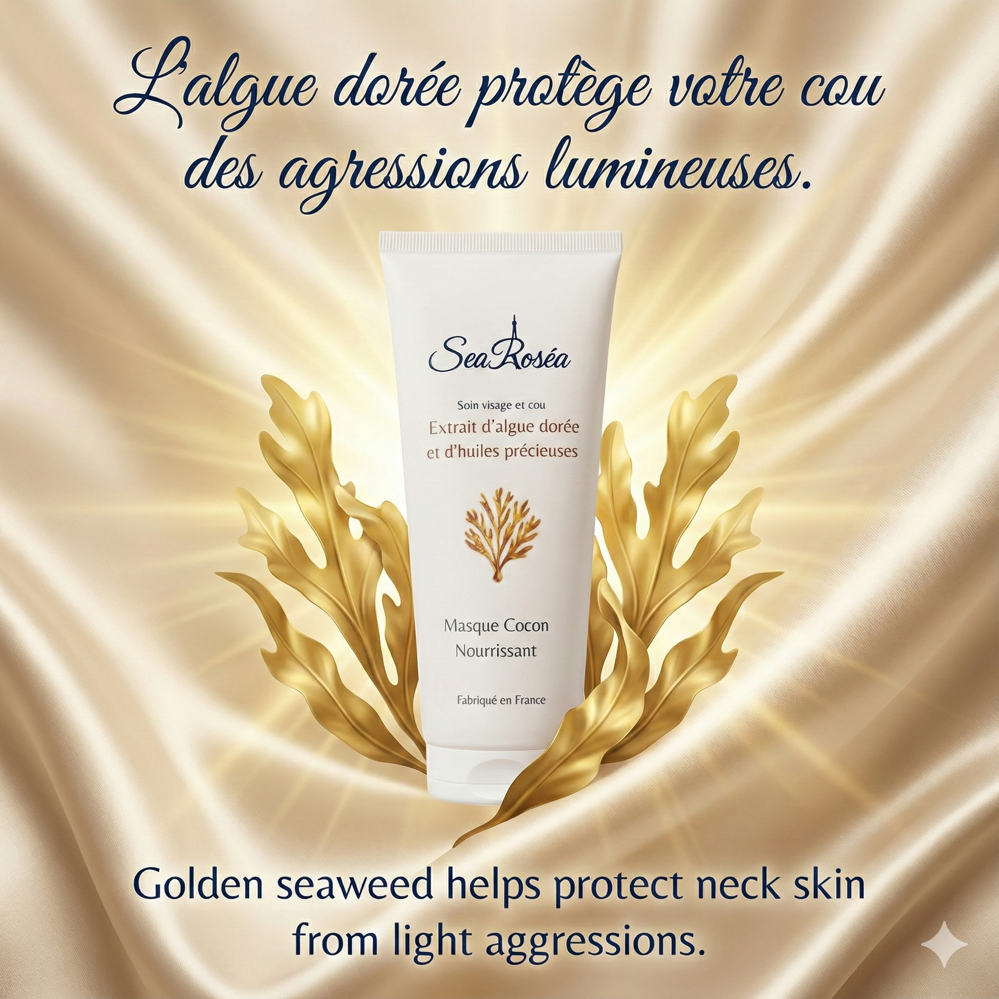 Masque Cocon Nourrissant – Le "Bouclier" Visage & Cou & Décolleté