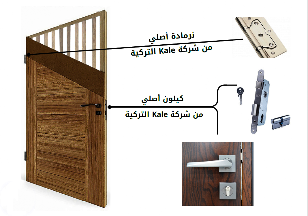 باب سحب خشبي