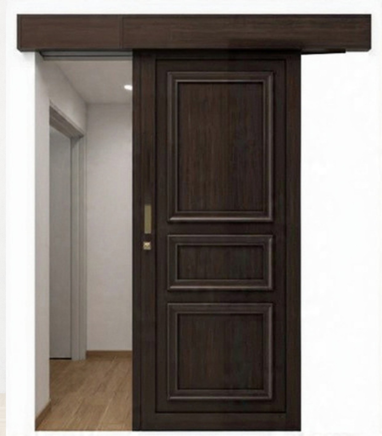 باب سحب خشبي