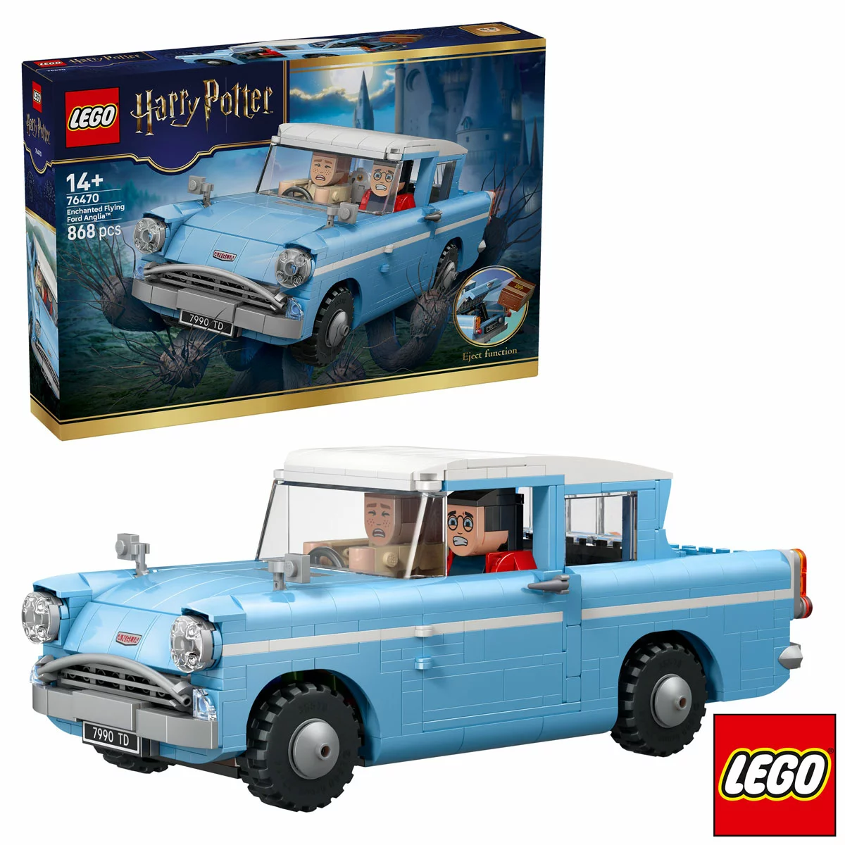 LEGO Harry Potter Enchanted Flying Ford Anglia Model 76470 (14+ Years)