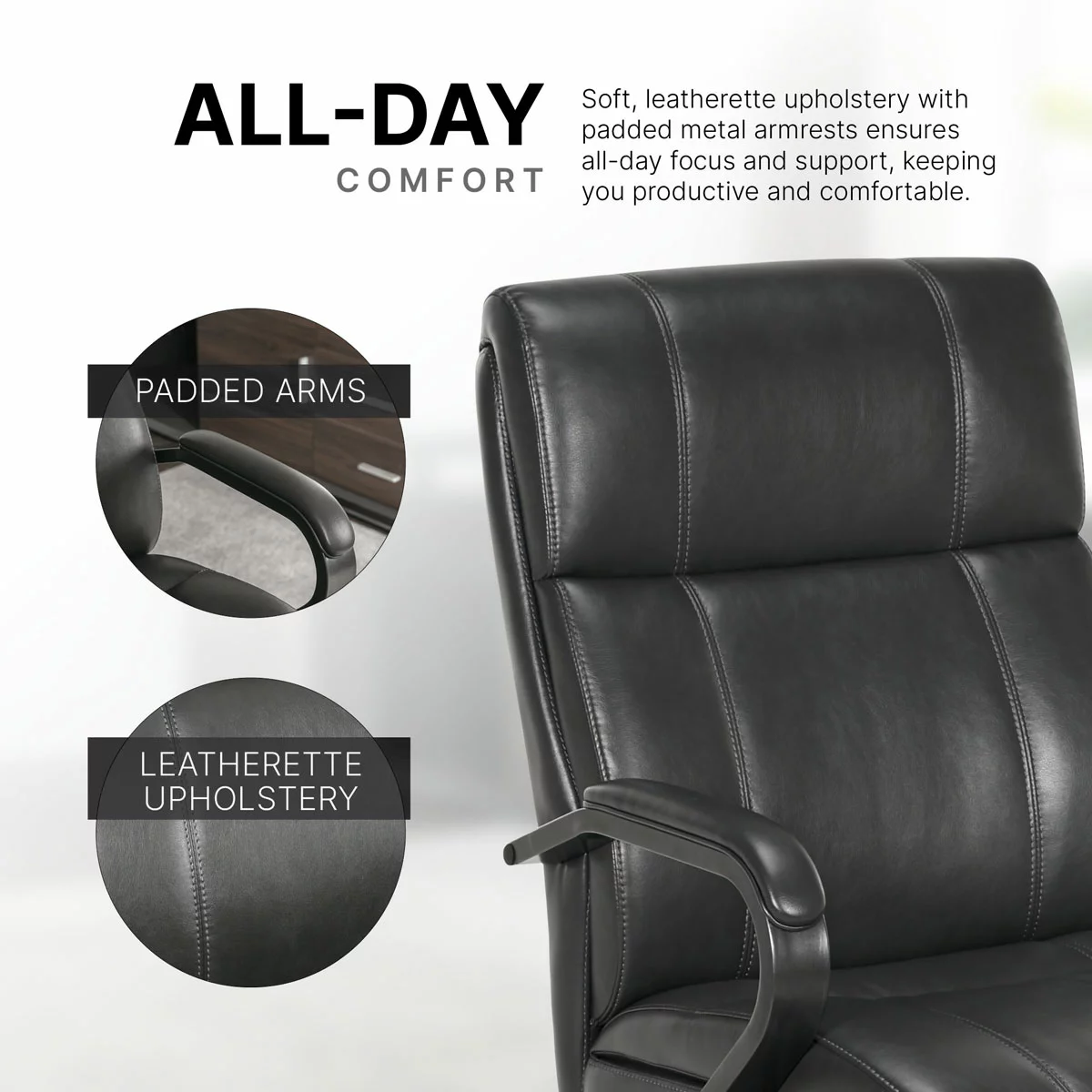 True Innovations Mid Back Managers Chair