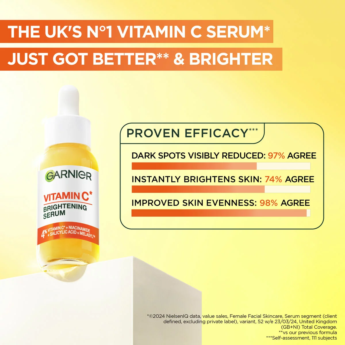 Garnier Vitamin C Serum, 2 x 30ml