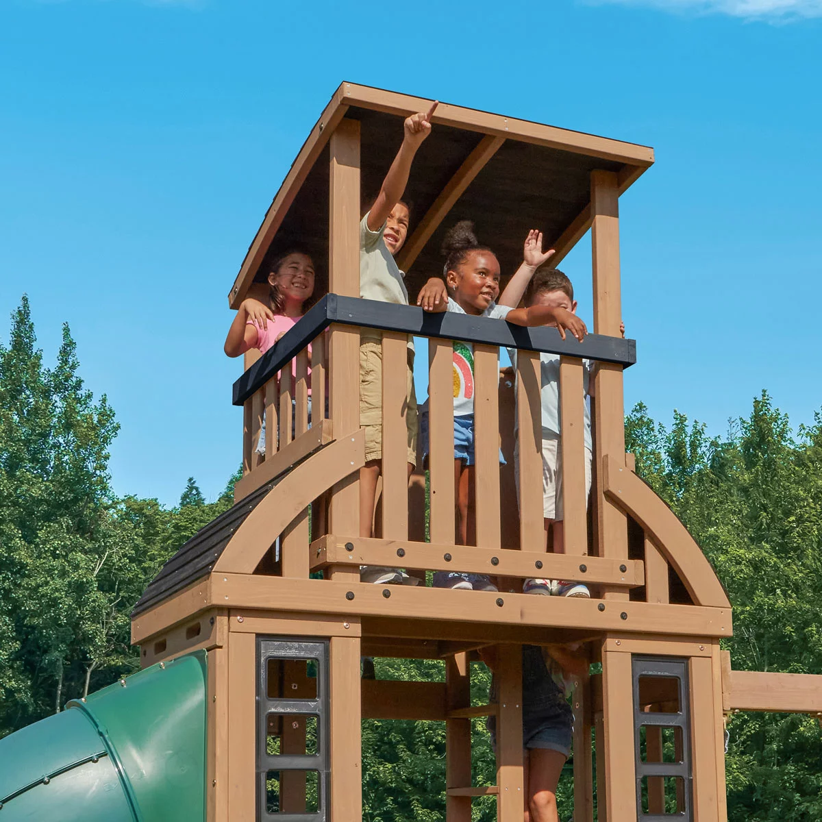 KidKraft Summit Vista Playcentre and Swing Set (3-10 Years)