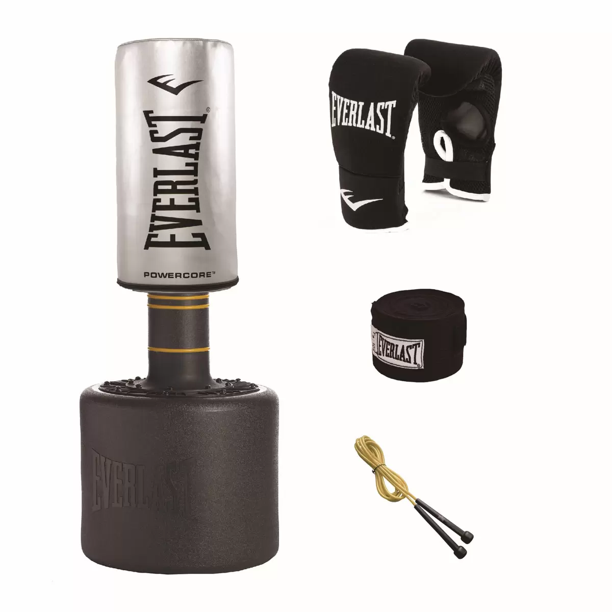 Everlast Powercore Free Standing Punch Bag Kit