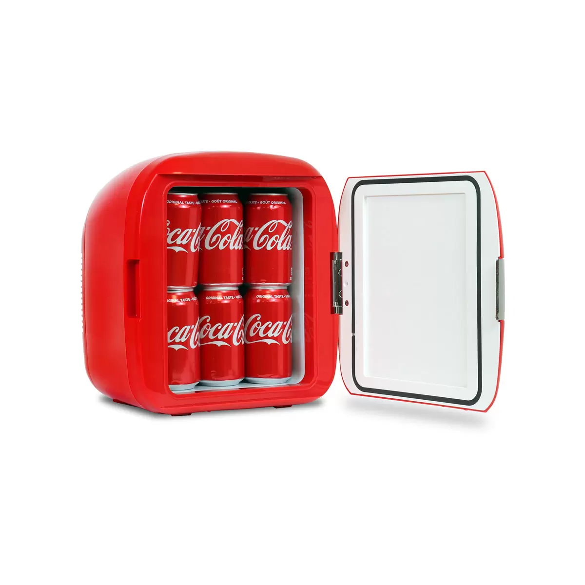 Coca-Cola Heritage 7.9L Mini Fridge 12 Can Portable Cooler In Red