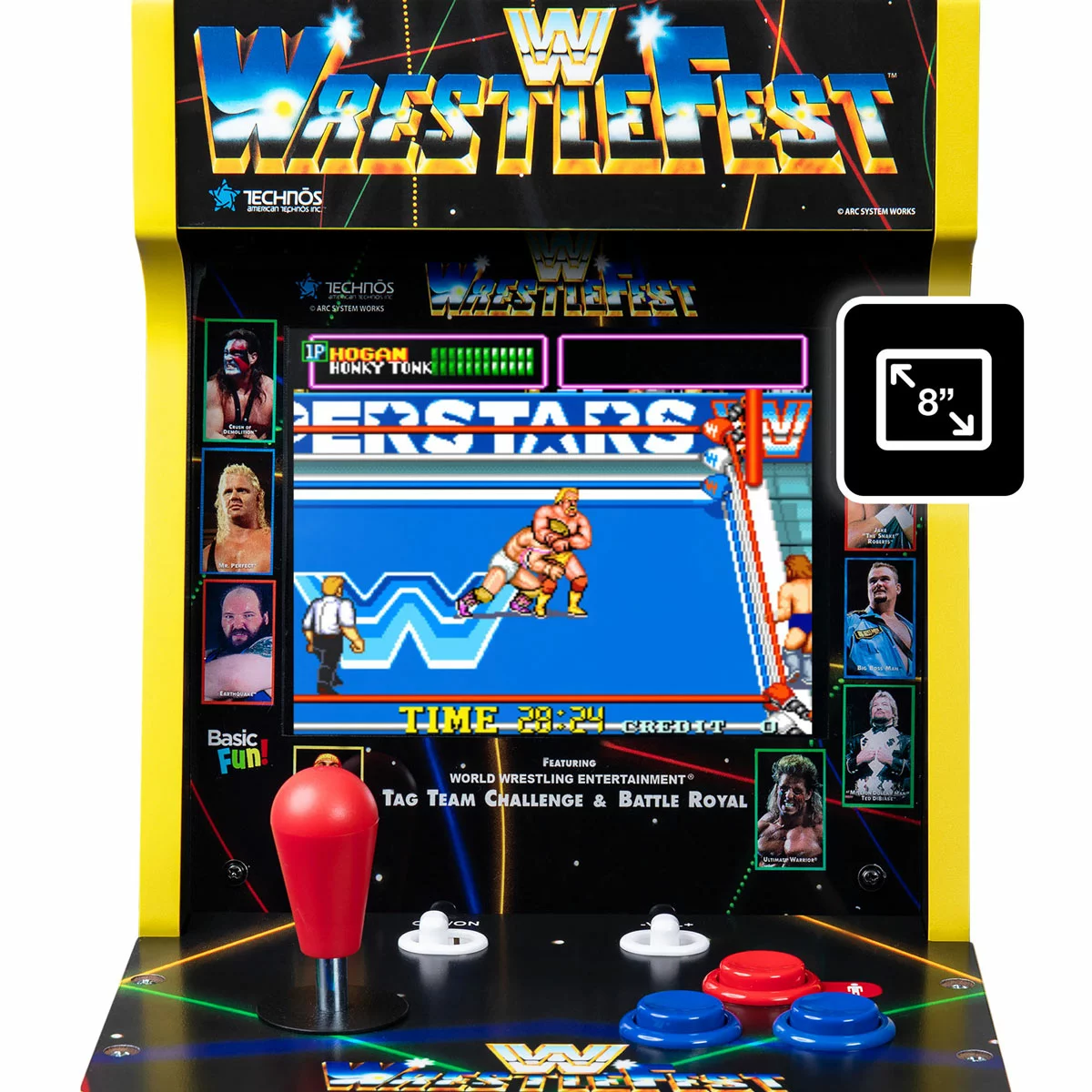 Arcade Classics WWE Wrestlefest Countercade Machine
